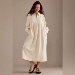 NWT – Anthropologie ALIGNE Gabriella, long sleeve midi dress - Size 16